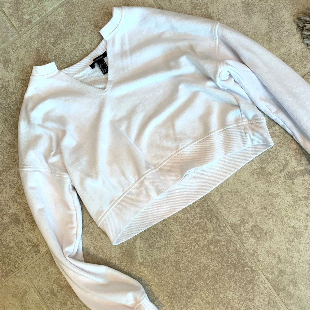 Crop sweater